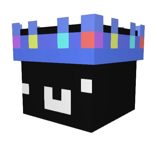 1883221 Minecraft avatar head, 3D render