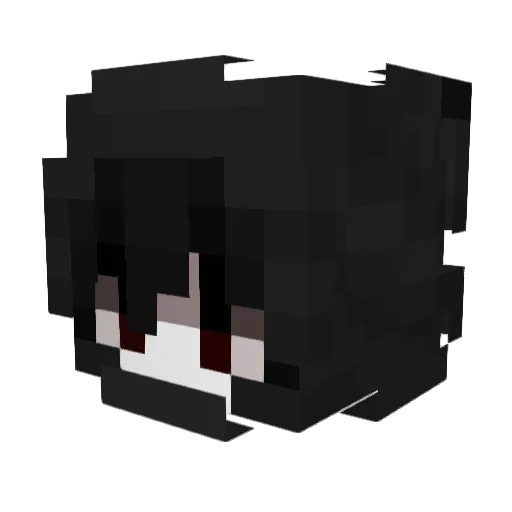 18Te111 Minecraft avatar head, 3D render