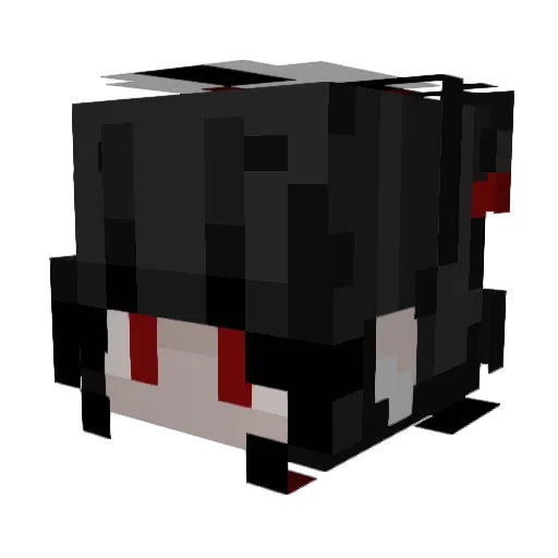 18Tokyo19 Minecraft avatar head, 3D render