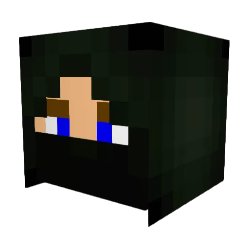 1947826 Minecraft avatar head, 3D render