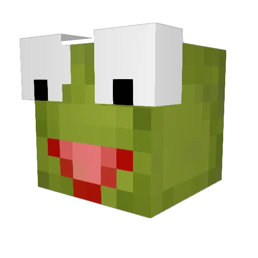 19MeinKampf25 Minecraft avatar head, 3D render