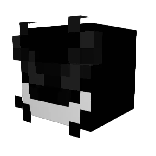 19Merdo67 Minecraft avatar head, 3D render