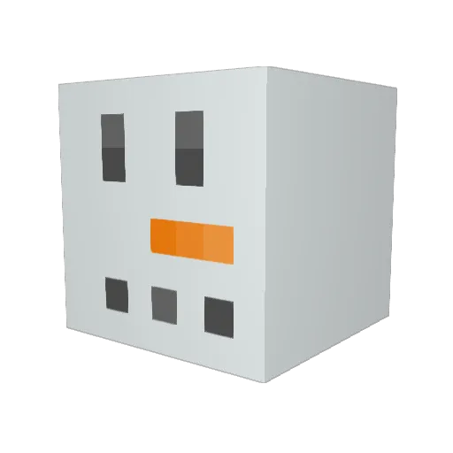 19retownik20 Minecraft avatar head, 3D render