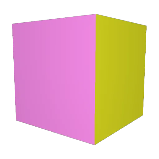 1ALx3 Minecraft avatar head, 3D render