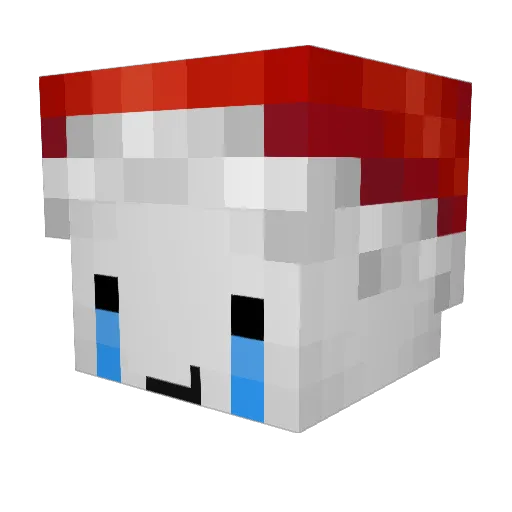 1Abdou_ Minecraft avatar head, 3D render