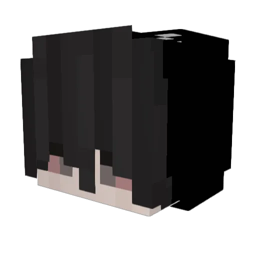 1Ali_ Minecraft avatar head, 3D render