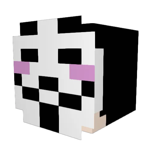 1Brenny1 Minecraft avatar head, 3D render