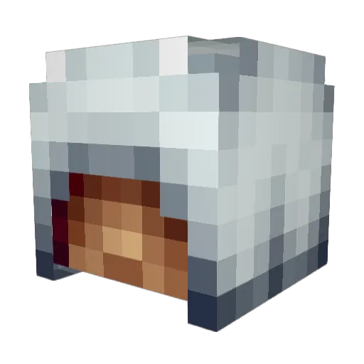 1Darber1 Minecraft avatar head, 3D render