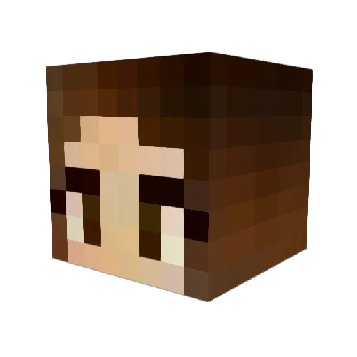 1DragonKeeper Minecraft avatar head, 3D render
