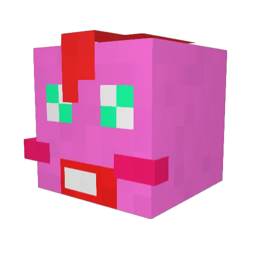 1Duck_MAN1 Minecraft avatar head, 3D render