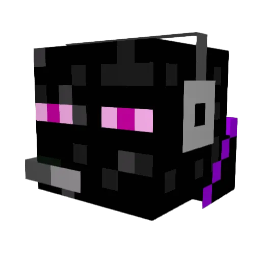 1EnZBosS1NL Minecraft avatar head, 3D render