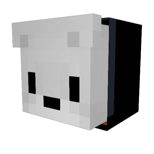 1GetOnMyLvl69 Minecraft avatar head, 3D render