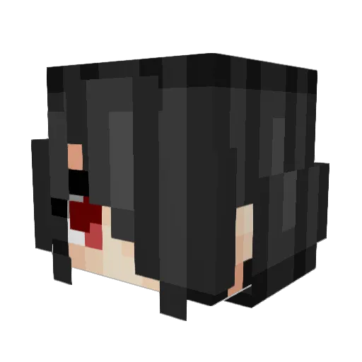 1IuliKaaaaa Minecraft avatar head, 3D render