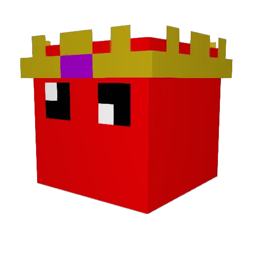 1Kaelum Minecraft avatar head, 3D render
