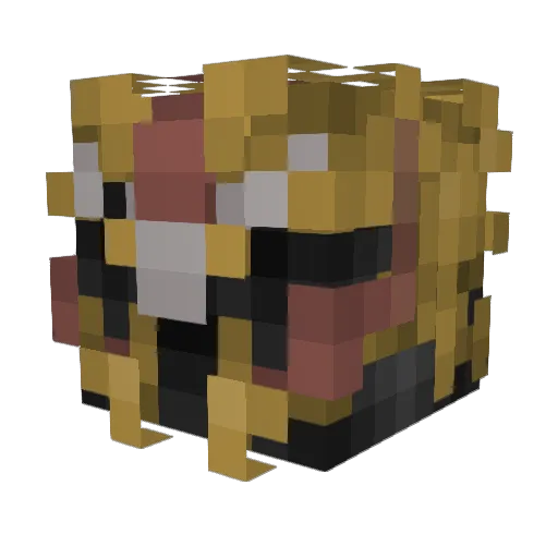1Kango1 Minecraft avatar head, 3D render