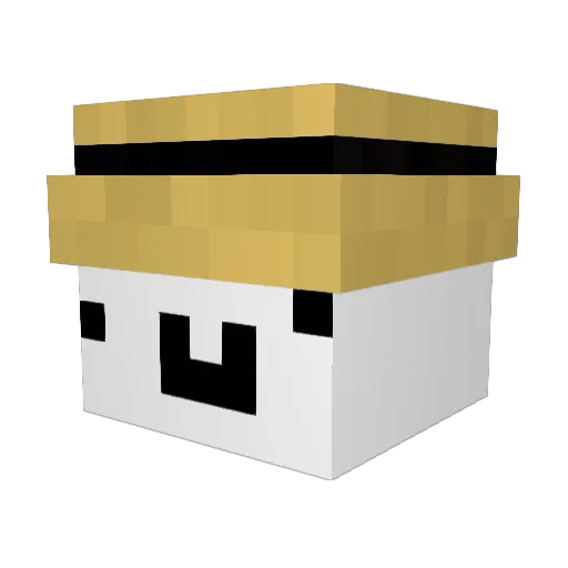 1KingMatthew Minecraft avatar head, 3D render