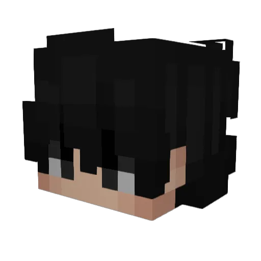 1Konrad Minecraft avatar head, 3D render
