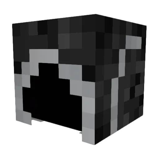 1Laz Minecraft avatar head, 3D render