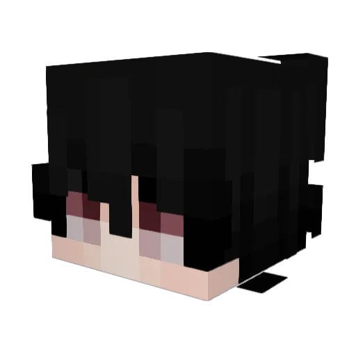 1Luiissss Minecraft avatar head, 3D render