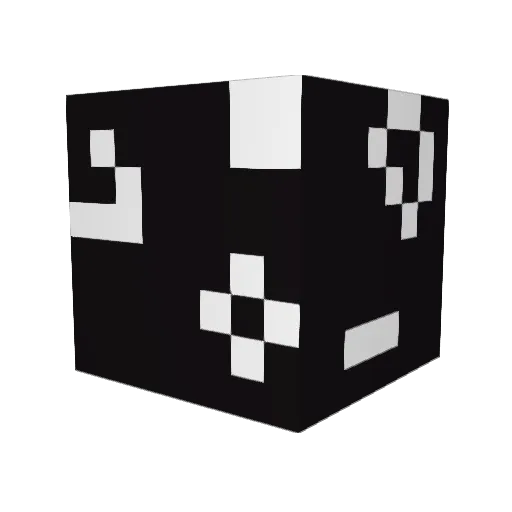 1MB2 Minecraft avatar head, 3D render
