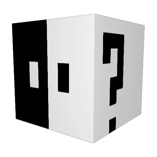 1MkI21 Minecraft avatar head, 3D render