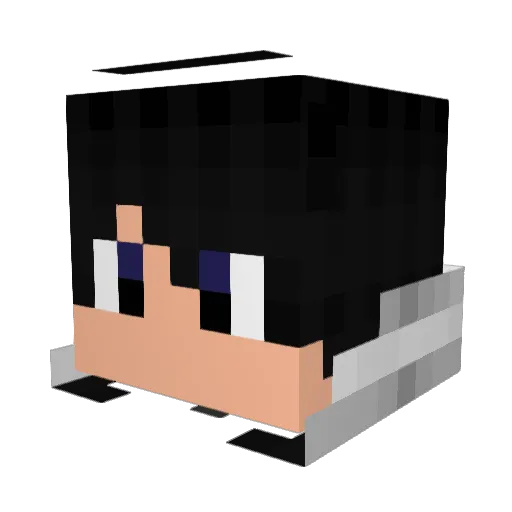 1MrColt Minecraft avatar head, 3D render