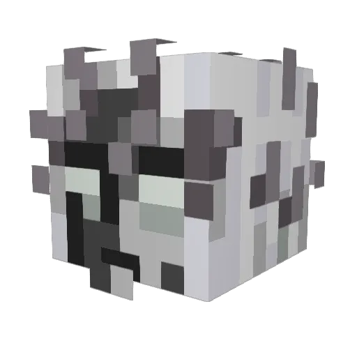 1Nashh Minecraft avatar head, 3D render