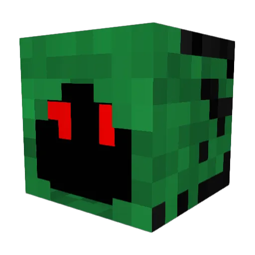 1NonlyEpycGamer Minecraft avatar head, 3D render
