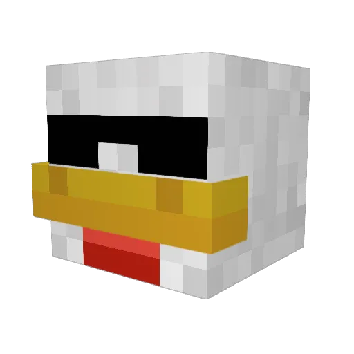 1NovaBlaze1 Minecraft avatar head, 3D render