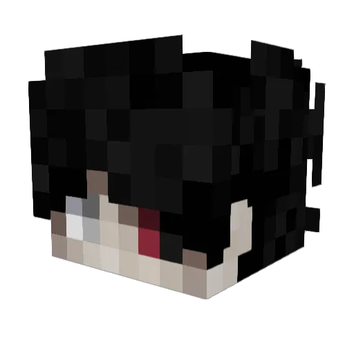 1Omarr Minecraft avatar head, 3D render