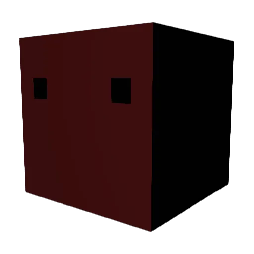 1Skill Minecraft avatar head, 3D render