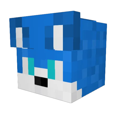 1Stonecrusher Minecraft avatar head, 3D render