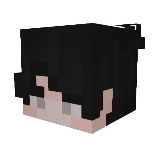 1Syrox Minecraft avatar head, 3D render