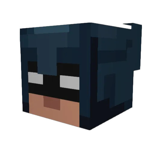 1Take_Abe Minecraft avatar head, 3D render