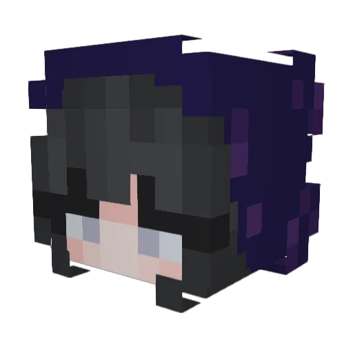 1ThayFxn Minecraft avatar head, 3D render