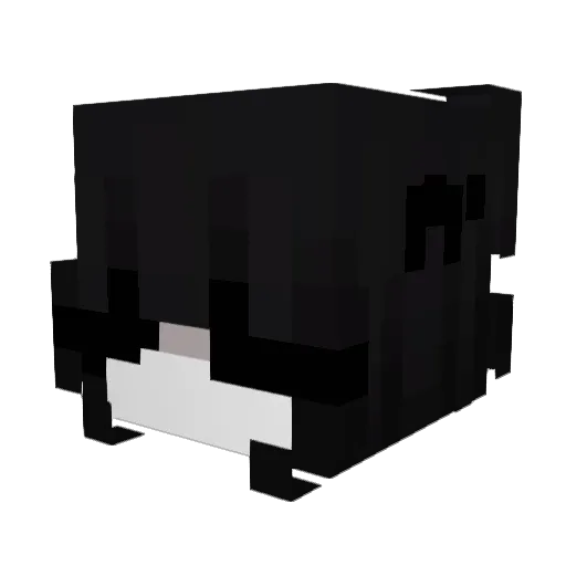1Vein Minecraft avatar head, 3D render