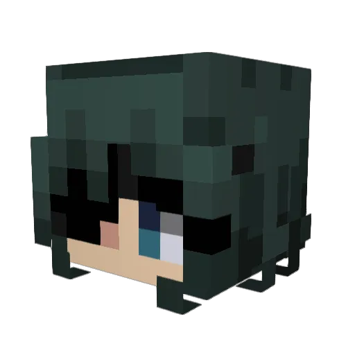 1Wonder Minecraft avatar head, 3D render