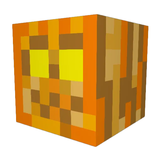 1_Jordan Minecraft avatar head, 3D render