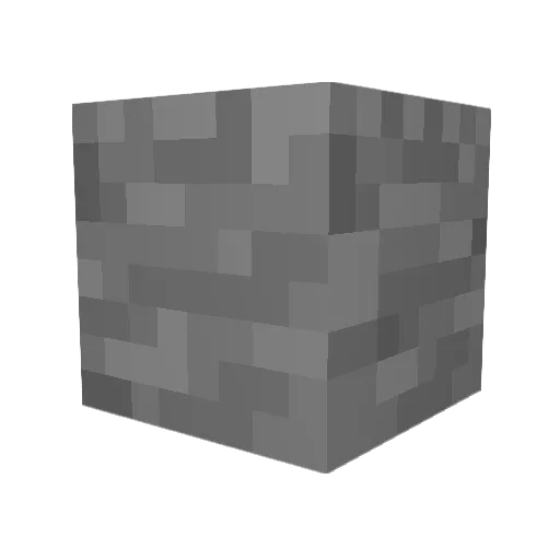 1_black_cherry_1 Minecraft avatar head, 3D render