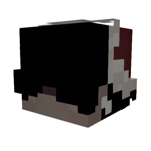 1_mn0ne_1 Minecraft avatar head, 3D render