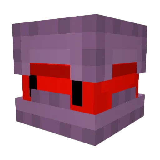 1_mochi_1 Minecraft avatar head, 3D render