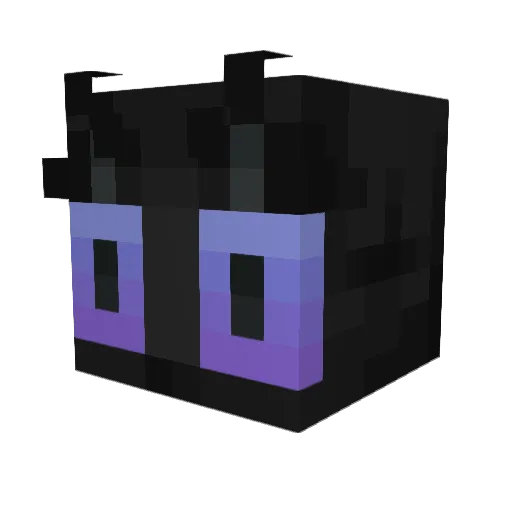 1_starz Minecraft avatar head, 3D render