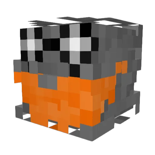 1a2blegends Minecraft avatar head, 3D render