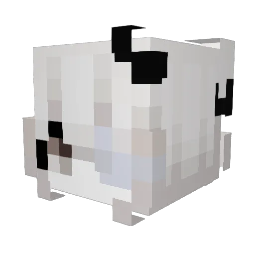 1byssal Minecraft avatar head, 3D render