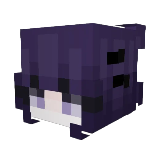 1c34 Minecraft avatar head, 3D render