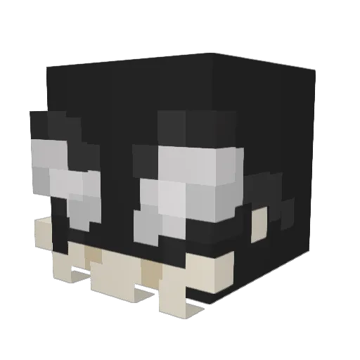 1c3d1n0 Minecraft avatar head, 3D render
