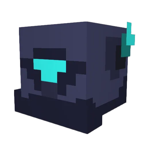 1ceycey_ Minecraft avatar head, 3D render