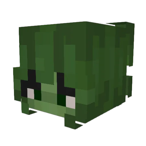 1co_da4 Minecraft avatar head, 3D render