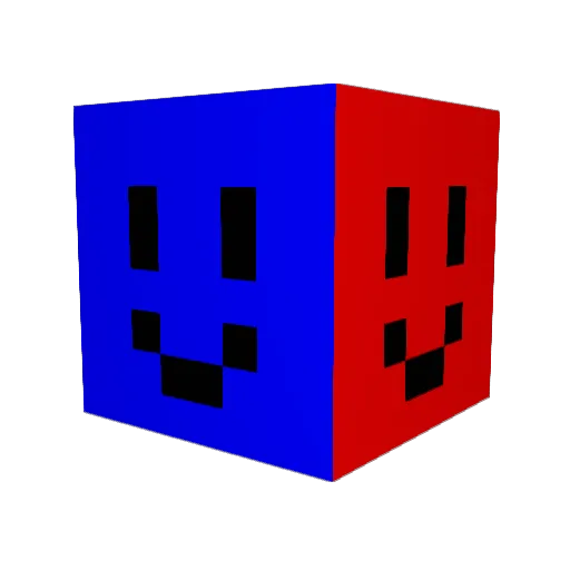1derScore Minecraft avatar head, 3D render