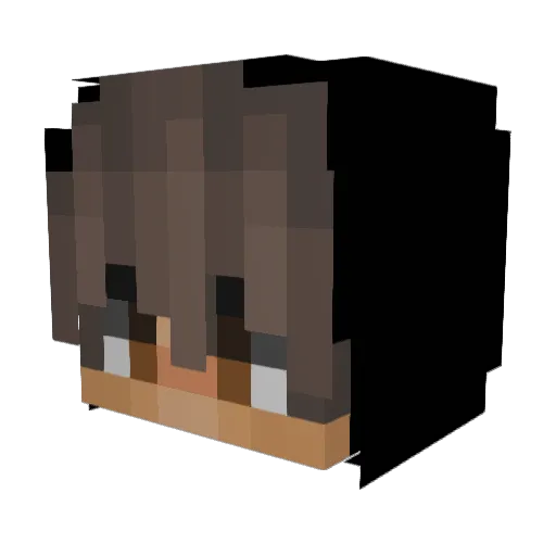 1egos Minecraft avatar head, 3D render